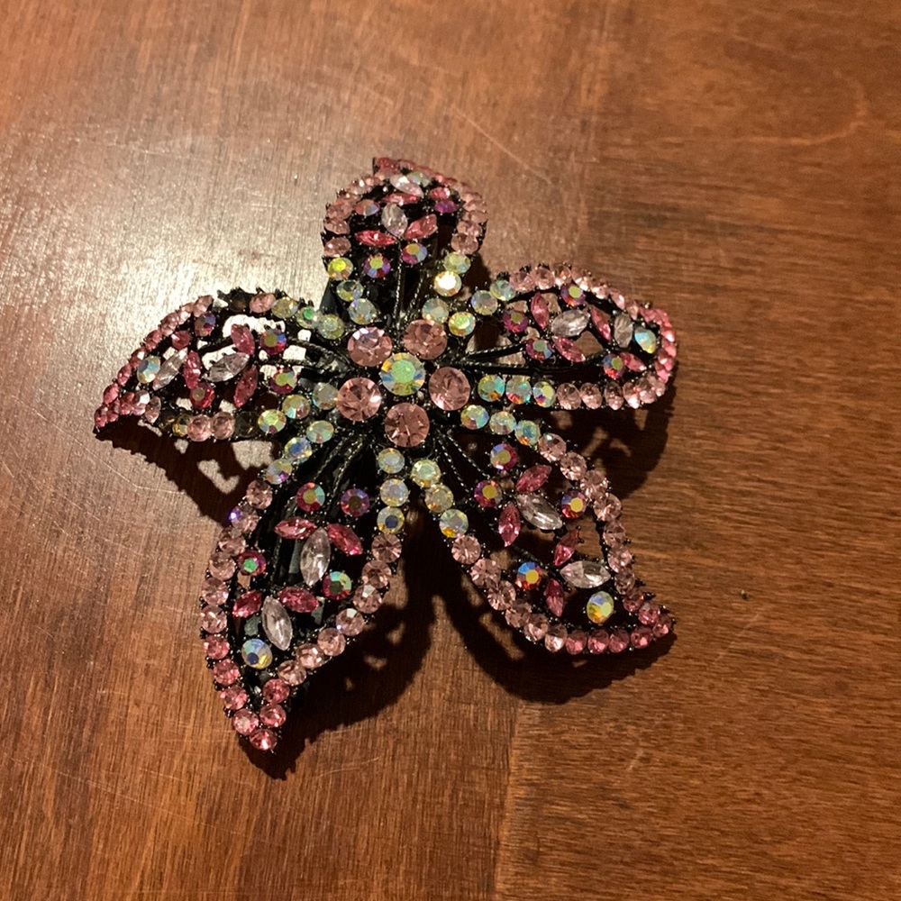 Flower Hair Barette